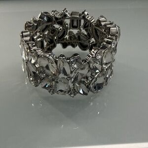 Sparkling Silver Crystal Bracelet